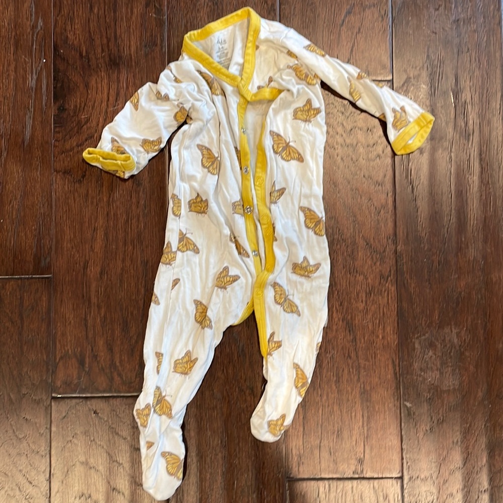 Kyte Baby monarch footie - 3-6 months - play condition